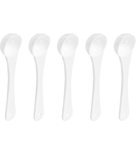 Amazon | UXCELL 10個セットのプラスチック製計量スプーン再利用可能な